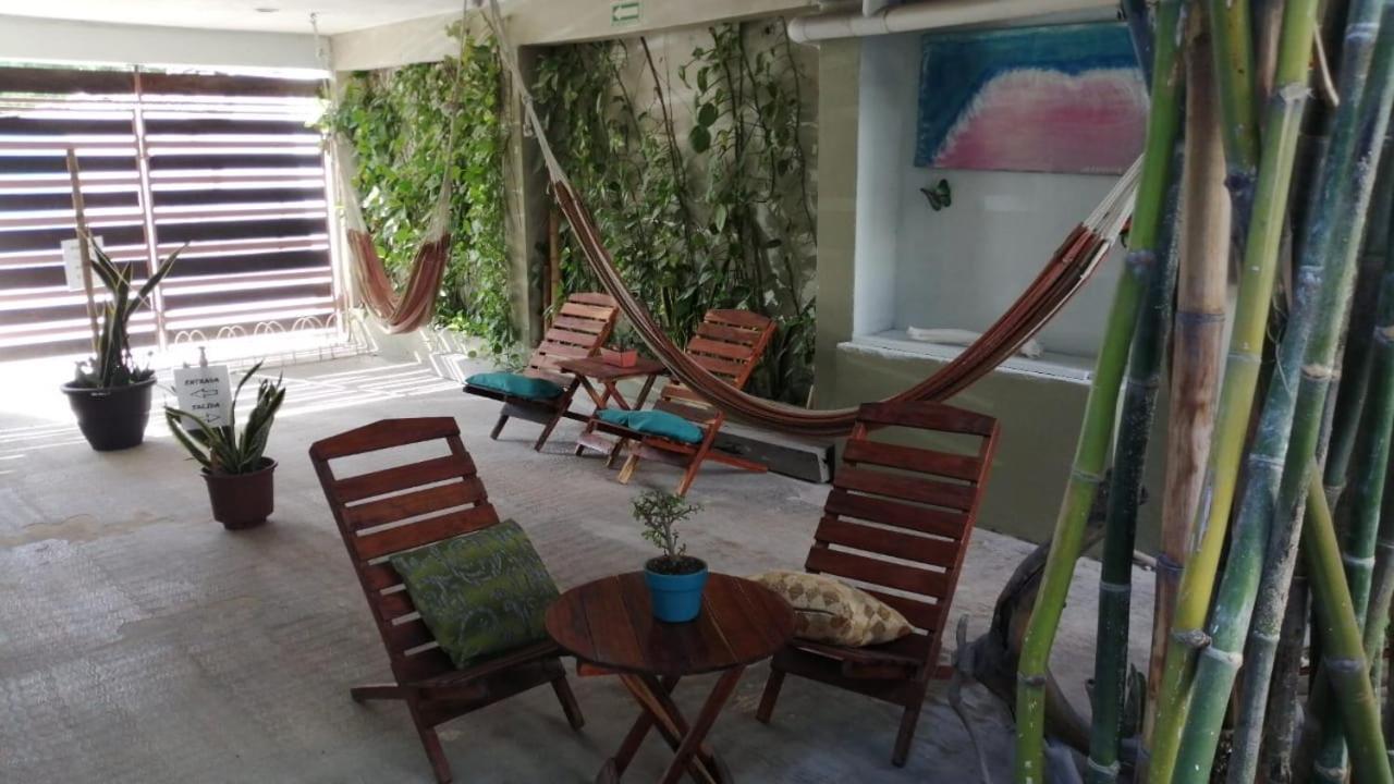 Hotel Jardin Mahahual Exterior foto