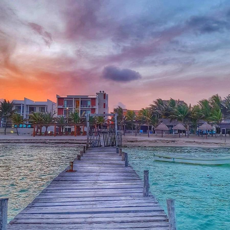 Hotel Jardin Mahahual Exterior foto